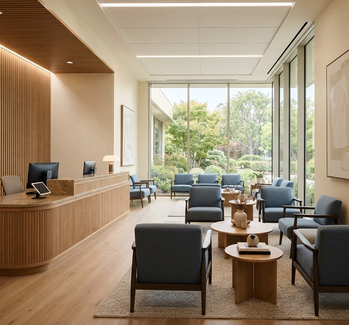 Medical practice interior